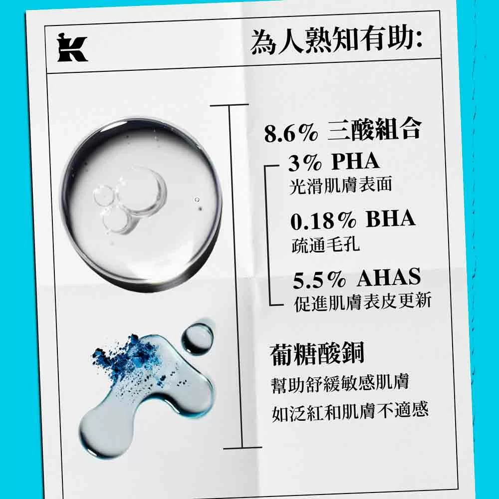 醫學三酸煥膚精華