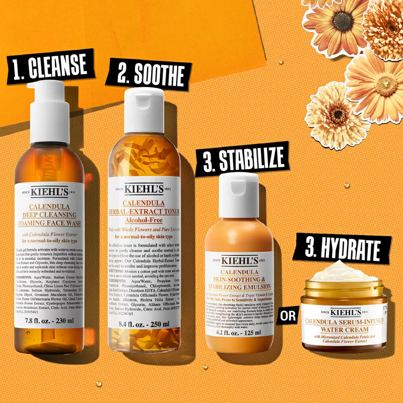 Calendula Skin-Soothing & Stabilizing Emulsion