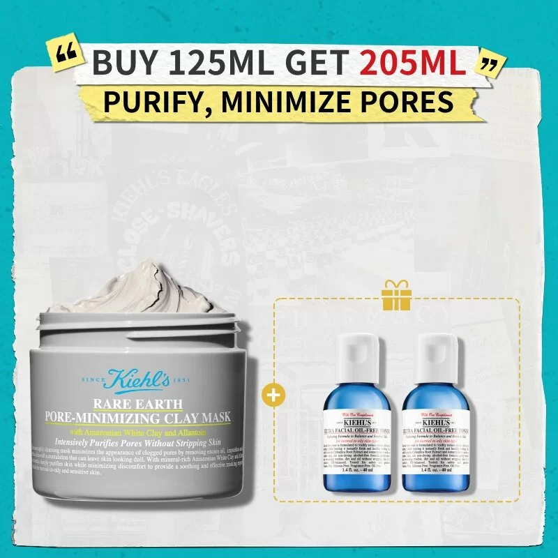 Rare Earth Pore-Minimizing Clay Mask Set