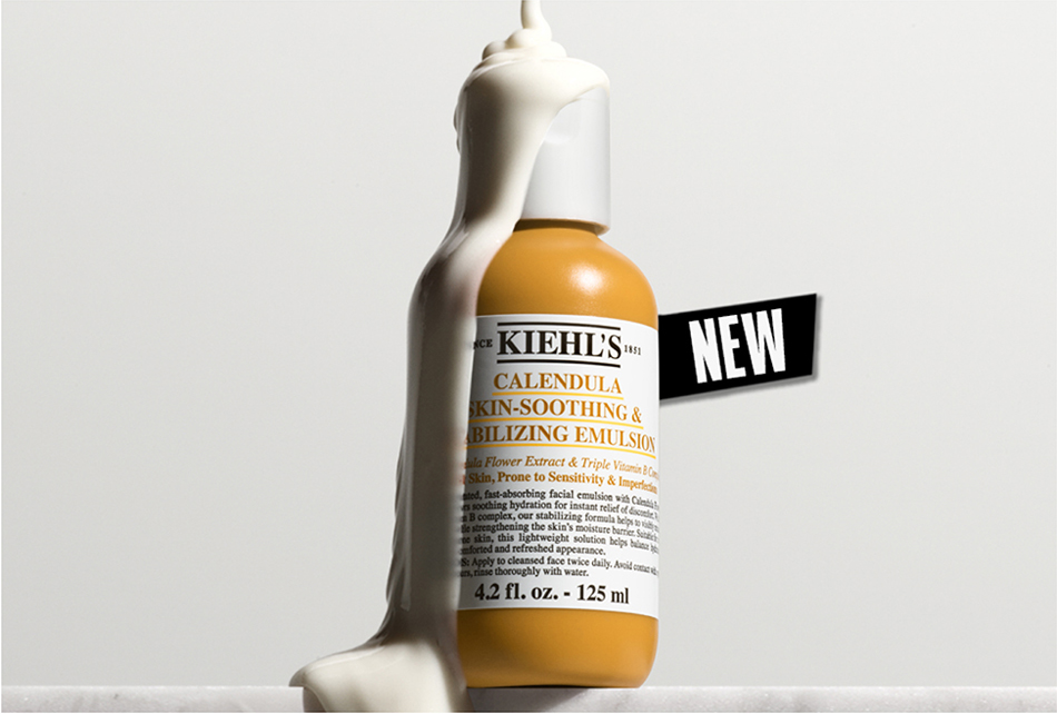 Pulling out Kiehl's Calendula Herbal Extract Alcohol-Free Toner with its proven power